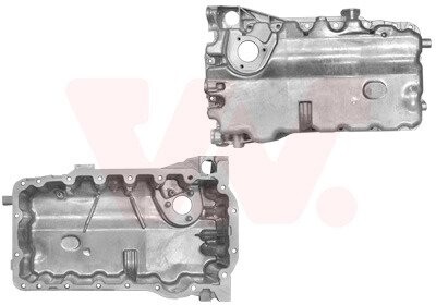 Поддон, масляный картера двигателя VAG 2.0 TFSi +Sensor Hole (выр-во Wan Wezel) Van Wezel 0334070