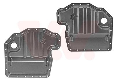 Піддон, масляний картера двигуна BMW E34, E38, E39 (Wan Wezel) Van Wezel 0639071