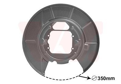 Защита тормозного диска Van Wezel 0685373