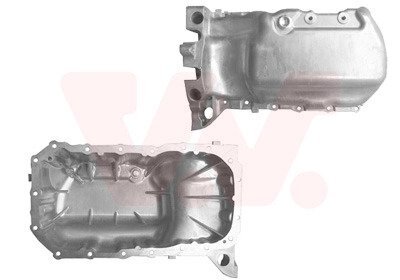 Поддон, масляный картера двигателя PSA 1.6 16V TU5JP4 (выр-во Wan Wezel) Van Wezel 0905070