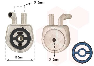 Радіатор масляний MAZDA 3 06/09 > 13 Van Wezel 27003289