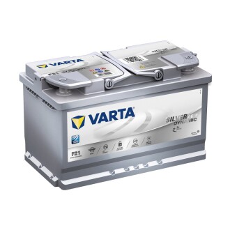 Аккумулятор 80Ah-12v Start-Stop Plus AGM (315х175х190), R, EN 800 VARTA 580 901 080