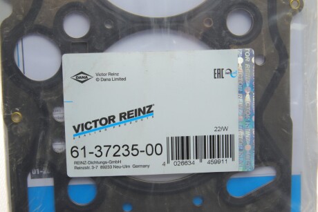 Прокладка ГБЦ (0.95mm,1отв) OPEL ASTRA 1.7CDTI 07-, CORSA 1.7CDTI 06-14, ZAFIRA 1.7CDTI 07-15 VICTOR REINZ 61-37235-00 (фото 1)