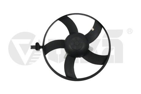 Вентилятор радіатора 100W Skoda Fabia (00-04,05-14), Rapid (13-)/VW Polo (02-)/Seat Ibiza (02-05,06-12,13-), Toledo (13-) Vika 99590015501