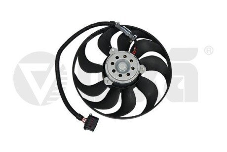 Вентилятор радіатора 220/60W VW Golf (98-06)/Audi A3 (01-03)/Seat Leon (00-06), Toledo (99-04) Vika 99590596701