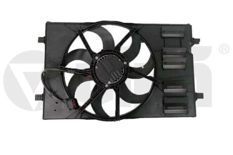 Вентилятор радіатора 400W Skoda Octavia (13-17)/VW Golf (14-17)/Audi A3 (13-16)/Seat Leon (13-16) Vika 99591779301