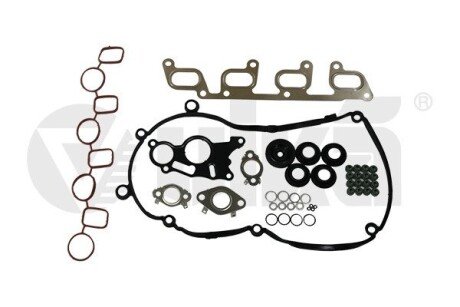 Комплект прокладок ДВЗ без прокладки головки VW Golf (09-14), Jetta (09-), Pasat (11-15), Sharan (11-16), Tiguan (08-), T5 (10-) Vika K11770001
