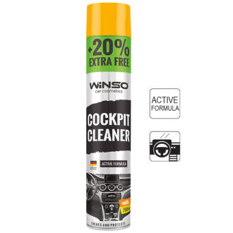 Поліроль торпеди Cockpit Cleaner Vanilla 750мл аер. 870530 (12) WINSO 4820214534971