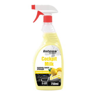 Поліроль торпеди (молочко) Intens Cocpit Milk (Lemon) 750мл тригер 875011 (20) WINSO 4820214535527
