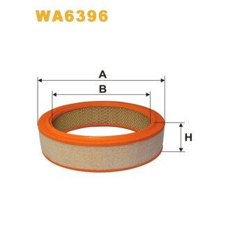 Фільтр повітря Odmiana filtra AR 214 z otulina filtracyjna (WA6396) WIX FILTERS 323900