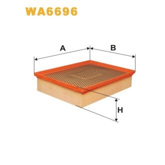 Фильтр воздуха Opel Vectra B; Vauxhall Vectra MK1 (WA6696) WIX FILTERS 324641