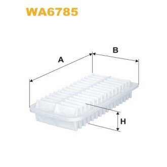 Фільтр повітря Toyota Avensis II, Corolla IX (02-), Corolla Verso, Ipsum II (WA6785) WIX FILTERS 324815