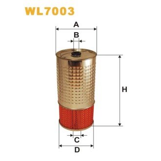 Фільтр оливи Mercedes 300, MB (631) (WL7003) WIX FILTERS 325142