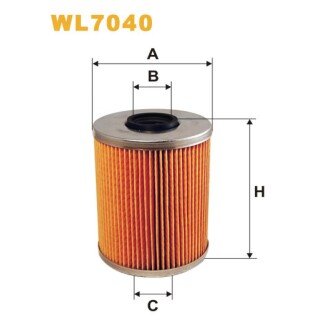 Фільтр оливи BMW Serie 3 (E36), Serie 5 (E34), Serie Z3, Serie Z4 (E85/E86) (WL7040) WIX FILTERS 325187