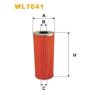 Фільтр оливи BMW Serie 5 (E34) (WL7041) WIX FILTERS 325190