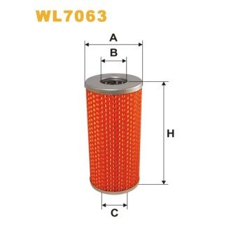 Фільтр оливи Timberjack 100; Moskvitch 412, 427,434,1500; Wolga (Gaz) Gaz 21/24, Gazel (WL7063) WIX FILTERS 325208