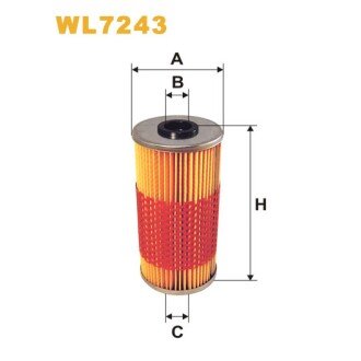 Фільтр оливи Mercedes 400, 500, CL (C140), E (W/R/C/S124), E (W/S210), S (W140), SL (R (WL7243) WIX FILTERS 325610