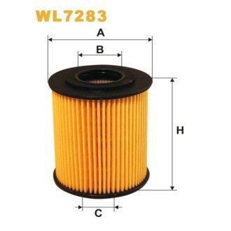 Фільтр оливи BMW Serie 3 (E46), Serie 5 (E39), Serie 7 (E38), Serie X5 (E53); Landrove (WL7283) WIX FILTERS 325667