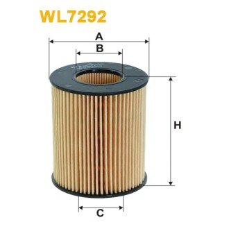 Фільтр оливи Ford Galaxy II, Mondeo III (00-07), Mondeo IV (07-), S-Max; Mazda 6 (GG/GY) (WL7292) WIX FILTERS 325685