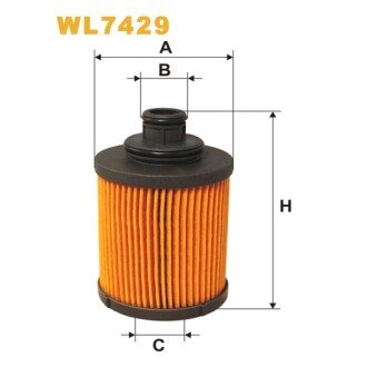 Фільтр оливи Alfa Romeo; Citroen; Fiat; Ford; Lancia; Opel; Peugeot; Subaru; Suzuki; V (WL7429) WIX FILTERS 325844