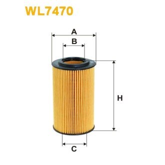 Фільтр оливи Mercedes C (W204/S204), CLS (C218), E (W212), GLK (X204), M (W166), SLK ((WL7470) WIX FILTERS 325890