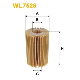 Фільтр оливи Lexus LX, Toyota Land Cruiser (WL7528) WIX FILTERS 325901