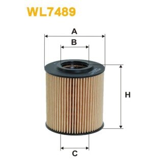 Фільтр оливи Seat; Skoda; Volkswagen 1.2TDI (WL7489) WIX FILTERS 325921