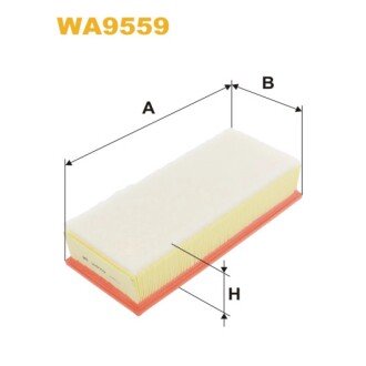 Фільтр повітря Citroen C8, Jumpy II; Fiat Scudo II, Ulysse II; Lancia Phedra; Peugeo (WA9559) WIX FILTERS 327830