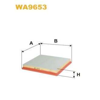Фільтр повітря Chevrolet Europe (GM) Cruze, Orlando; Opel Astra J (Astra IV), Zafira (WA9653) WIX FILTERS 327948