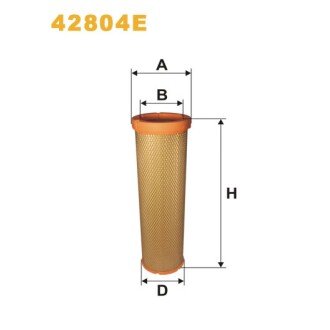 Фільтр повітря Daf 95 XF; Claas-Combines Atles; J.C.B.(J.C. Bamford) Tractors Fastra (42804E) WIX FILTERS 328145