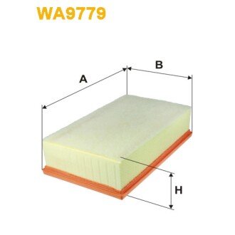 Фільтр повітря Audi A3 III, TT III; Seat Leon III; Skoda Octavia III, Superb III; Vo (WA9779) WIX FILTERS 328255 (фото 1)