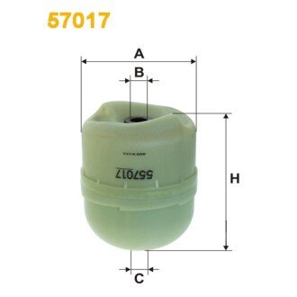 Фільтр повітря Bova Futura, Lexio, Magiq, Synergy; Daf 85 CF, 95 XF, CF75, CF85, XF9 (57017) WIX FILTERS 328277