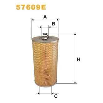 Фільтр оливи Auwaerter; Bova; Dennis; Droegmoeller; Evobus; Hanomag-Henschel; Jelcz; K (57609E) WIX FILTERS 328289