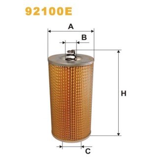 Фільтр оливи Droegmoeller; Grove; Ikarus; Kaessbohrer; M.A.N.; Neoplan; Renault (RVI); (92100E) WIX FILTERS 328367