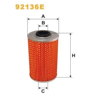 Фільтр оливи Autosan A, H; Avia A; Zetor 7711, 7745 (92136E) WIX FILTERS 328406