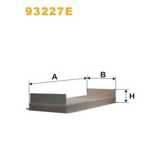 Фільтр салона M.A.N. TG-A, TGL, TGM, TGS, TGX; M.A.N. Bus UE/UEL; Neoplan Trendliner; (93227E) WIX FILTERS 328685