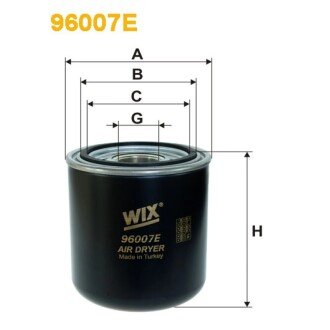 Фільтр повітря Daf 45 LF, 65 CF, 75 CF, 85 CF, CF65, CF75, CF85, XF105; Ginaf X-Seri (96007E) WIX FILTERS 329137