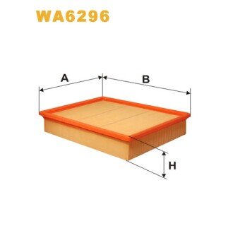 Фильтр воздуха (WA6296) (Mercedes M (W163)) WIX FILTERS 329148