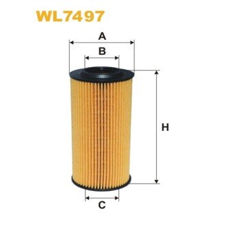 Фільтр оливи Volvo C30, C70 II, S40 II, S60 II, S80 II, V50, V70 II, XC60, XC70 II, XC90 (WL7497) WIX FILTERS 329297