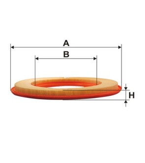 Фільтр повітря WIX FILTERS WA6170