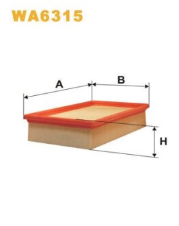 Фільтр повітряний WIX FILTERS WA6315