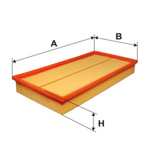 Повітряний фільтр WIX FILTERS WA6332