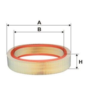 Фильтр воздушный MB 124 AR037/ (выр-во WIX-FILTERS) WIX FILTERS WA6379