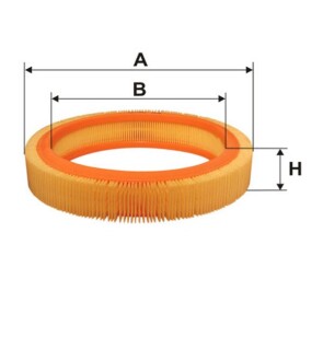 Фільтр повітряний /AR206 (WIX-FILTERS) WIX FILTERS WA6388