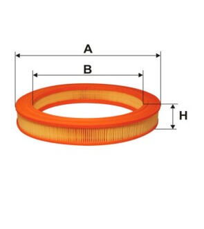 Фильтр воздушный BMW /AR210 (выр-во WIX-FILTERS) WIX FILTERS WA6391