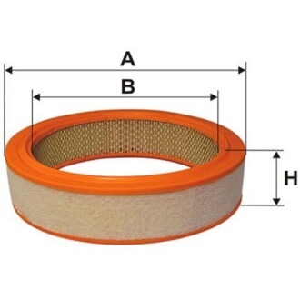 Фільтр повітря WIX FILTERS WA6396-12