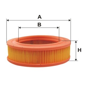 Фільтр повітряний /AR219 (WIX-FILTERS) WIX FILTERS WA6401 (фото 1)