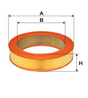 Фільтр повітряний MITSUBISHI COLT AR329/ (WIX-FILTERS) WIX FILTERS WA6494 (фото 1)