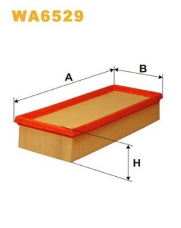 Фільтр повітря WIX FILTERS WA6529 (фото 1)