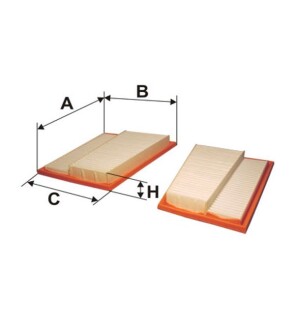 Фильтр воздушный MB C, E-CLASSE (W/S203, W/S211) 05- (левый+правый) (выр-во WIX-FILTERS) WIX FILTERS WA9504